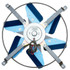 Perma-cool 13in HP Electric Fan 3000 CFM PRM19113