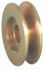 Powermaster Pulley 8-Groove Yellow Zinc 58mm OD PWM108