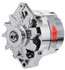 Powermaster Chrome 85amp Delco Alternator 1 Wire PWM17127