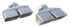 Pypes Performance Exhaust Exhaust Tips Slip Fit 3in Dual Rectangle Slant PYPEVT88