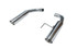 Pypes Performance Exhaust 15-   Mustang Pype Bomb Axle Back Ehaust Kit Sfm81Ms