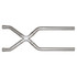 Pypes Performance Exhaust Universal X-Pipe 2.5in PYPXVA10