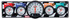 Quickcar Racing Products 4 Gauge Panel W/ 5in Tach QRP61-6051