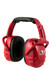 Racing Electronics Hearing Protector Red RCEHP-005