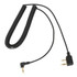Rugged Radios Cord Coiled Headset to Radio Rugged Kentwood RGRCC-KEN-LSO