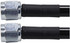 Allstar Performance Coated Braided Line 12In #3Hose -3Str/-3Str Steel All48430-12