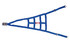 Rjs Safety Sprint Car Cage Net-Blue Non-SFI RJS10001503 Rjs Safety Sprint Car Cage Net-Blue Non-SFI RJS10001503