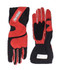 Racequip Gloves Outseam Black/Red Medium SFI-5 RQP356103