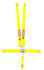 Racequip 5pt Harness Set L&L Yellow SFI RQP711031