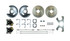 Right Stuff Detailing Rear Disc Brake Conversi on Kit w/Parking Brake RSDAFXRD01S
