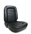 Scat Enterprises Classis Muscle Car Seat - LH - Black Vinyl SCA80-1550-51L