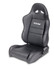 Scat Enterprises Sportsman Racing Seat - Left - Blk Syn Leather SCA80-1610-51L