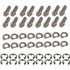 Stage 8 Fasteners S/S Header Bolt Kit - 6pt. 3/8-16 x 1in (16) SGE8953