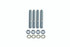 Specialty Products Company Carb Stud Kit 2in Long 4 pc Set White Zinc Steel SPC9128