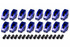 Scorpion Performance SBC Roller Rocker Arms 1.6 Ratio 7/16 Stud SPN1003 Scorpion Performance SBC Roller Rocker Arms 1.6 Ratio 7/16 Stud SPN1003