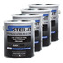 Steel-it Black Polyurethane Case 4 x 1 Gallon STLCASE1012G