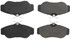 Stoptech Posi-Quiet Ceramic Brake Pads with Hardware STP105.06760