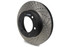 Stoptech Sport Cryo Drilled/Slott Ed Brake Rotor; Front Ri 127.44118Cr