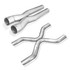 Stainless Works Stainless Works 2-1/2in X-Style Crossover Kit SWO25XSS