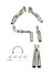 Stainless Works Headers 1-7/8in Primary w/Catted Leads SWOCT14HCAT