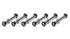 Ti22 Performance Radius Rod Stud Kit Titanium TIP1180