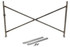 Ti22 Performance Aero Wing Tree Titanium 16in Tall With Pins TIP6005