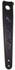 Triple X Race Components Pitman Arm Alum. LW Angle Broached Black TXRSC-ST-0007-BLK
