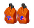 Vp Racing Motorsports Jug 5.5 Gal Orange Square (Case 4) VPF3572-CA-CASE