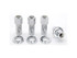 Weld Racing 12mm x 1.5 Open End Lug Nuts w/Centered Washer WEL601-1422