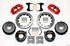 Wilwood 67-72 GM C10 P/U Rear Brake Kit Red Caliper WIL140-10093-DR