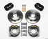 Wilwood 67-72 GM C10 P/U Rear Brake Kit Black Caliper WIL140-11385