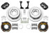 Wilwood Brake Kit Rear Black FDP Plain 11in GM G Body WIL140-17120