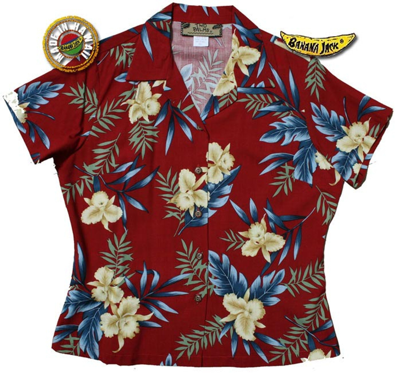 Ali'i Womens Fitted Hawaiian Shirts 