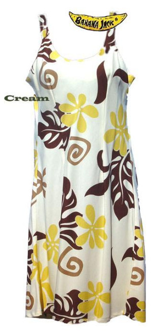 Hawaiian Sun Spaghetti Strap Hawaiian Dress