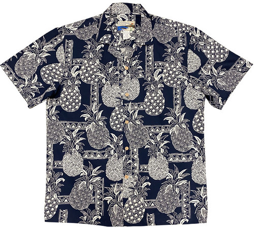 100% Cotton Maryland Hawaiian Shirt For Men - VinCo Hawaiian Shirts