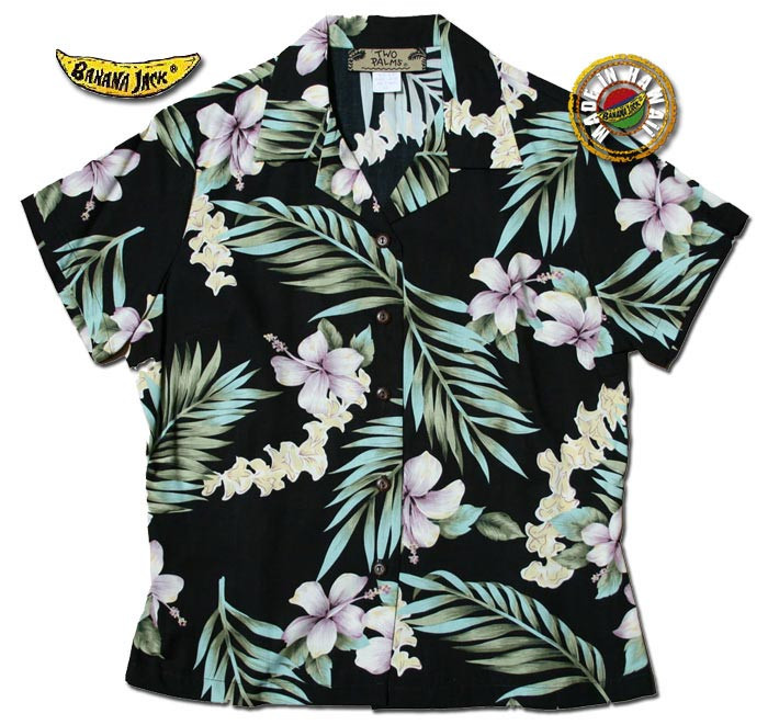 O'Lei Womens Fitted Hawaiian Shirts