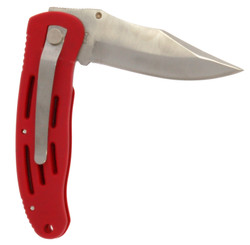 Deluxe Folding Pocket Knife, Straight Blade, 4-Inch