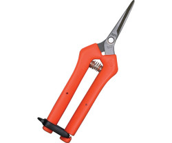 Chikamasa TP500SF Spring-loaded Straight Pruners, Fluorine