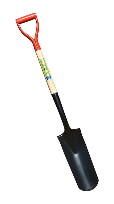 Irrigation Spade with Wood Handle