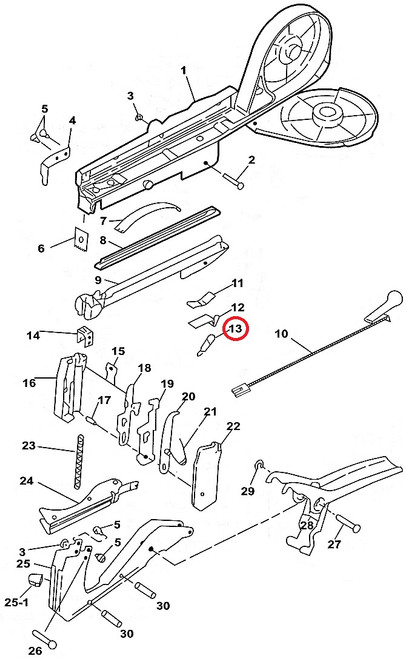 Replacement Tension Spring for Tape Tool