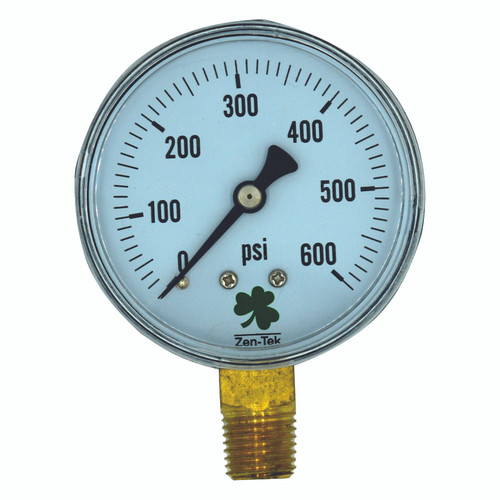 Dry Air Pressure Gauge, 600 PSI