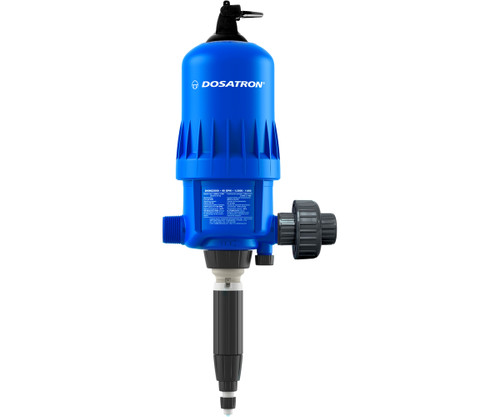 Dosatron 40 GPM, 1.25 to 7.5mL, Bypass Switch VK Chem Seals