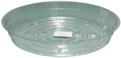 Clear 6 inch Saucer, pack of 25