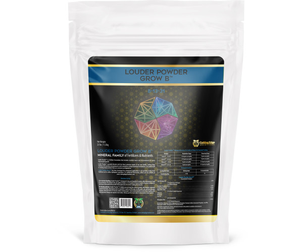 Louder Powder Grow B (8-13-31) 25lb Bag