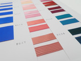 Color Card #1155 / Two Toned Pencil Striped Satin