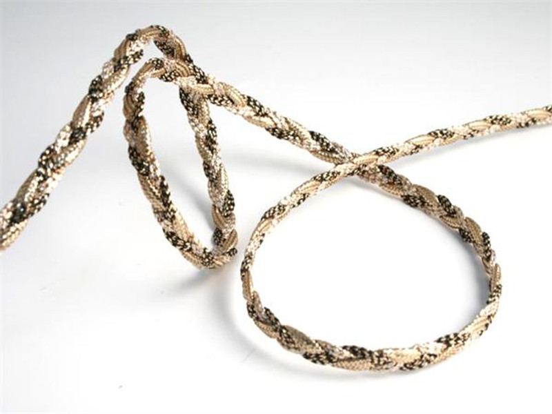 #TFC008 Metallic Reversible Braided Cord