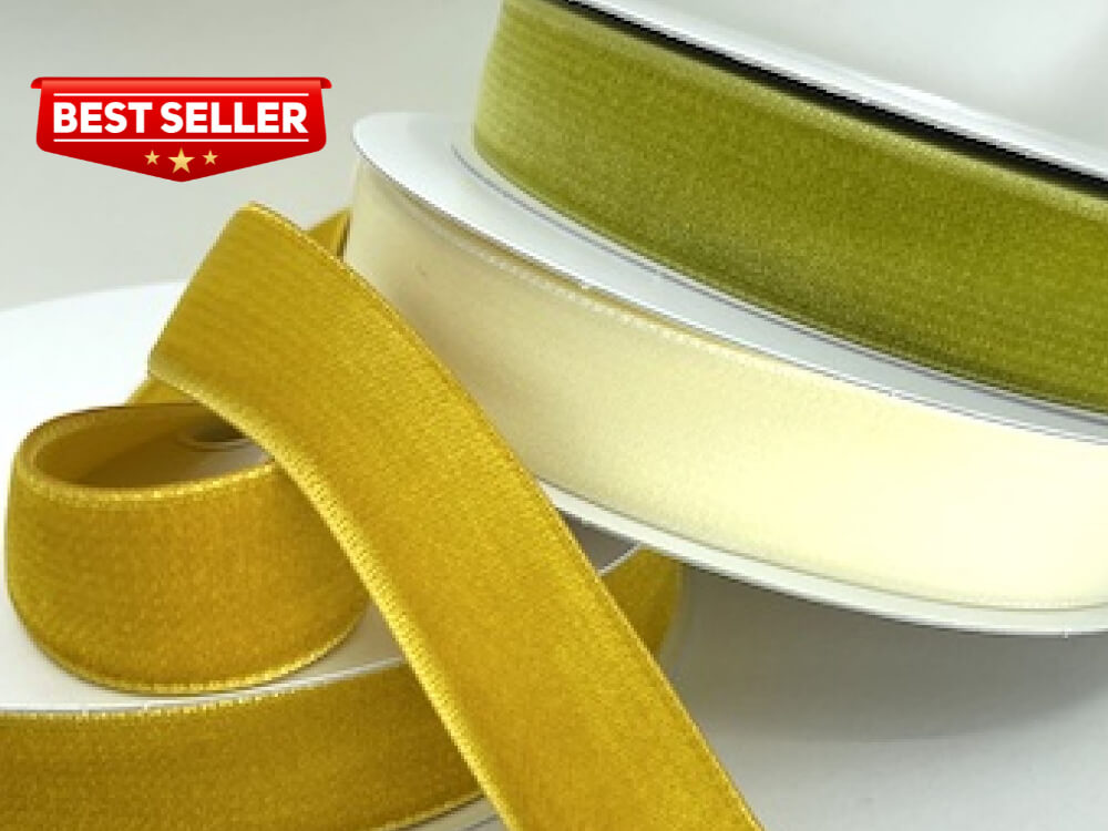 wholesale double sided velvet ribbon double