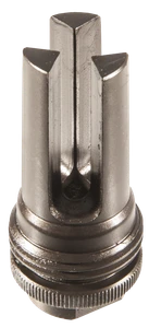 SilencerCo AC141 ASR Flash Hider Black Steel with 1/2"-28 tpi Threads for 5.56x45mm NATO                                                                                                                