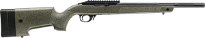 Bergara Rifles BXR001 BXR  22 LR 10+1 16.50" Matte Blued Fluted Chromoly Steel Barrel, Matte Blued Aluminum Receiver, Black Speckled Green Synthetic Stock, Right Hand                                  