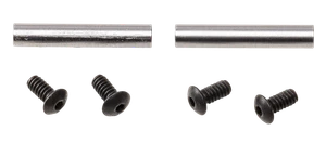 Rise Armament 12005 Anti-Walk Pin Set  Black Stainless Steel AR Platform                                                                                                                                
